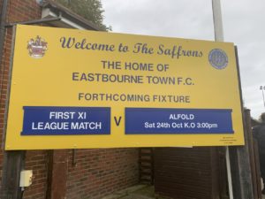 Eastbourne Town vs Alfold : As it happened.